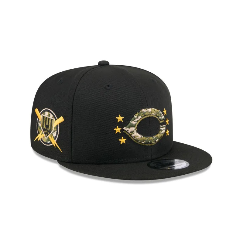 Cincinnati Reds Armed Forces Day 2024 9FIFTY Snapback Hat sold by New Era