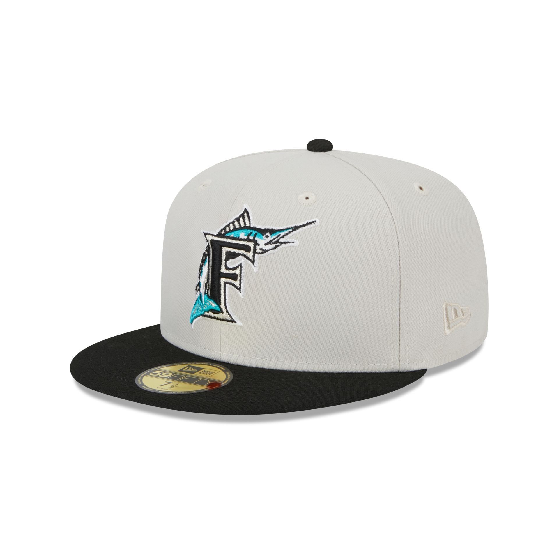 Miami Marlins Varsity Letter 59FIFTY Fitted Hat sold by New Era