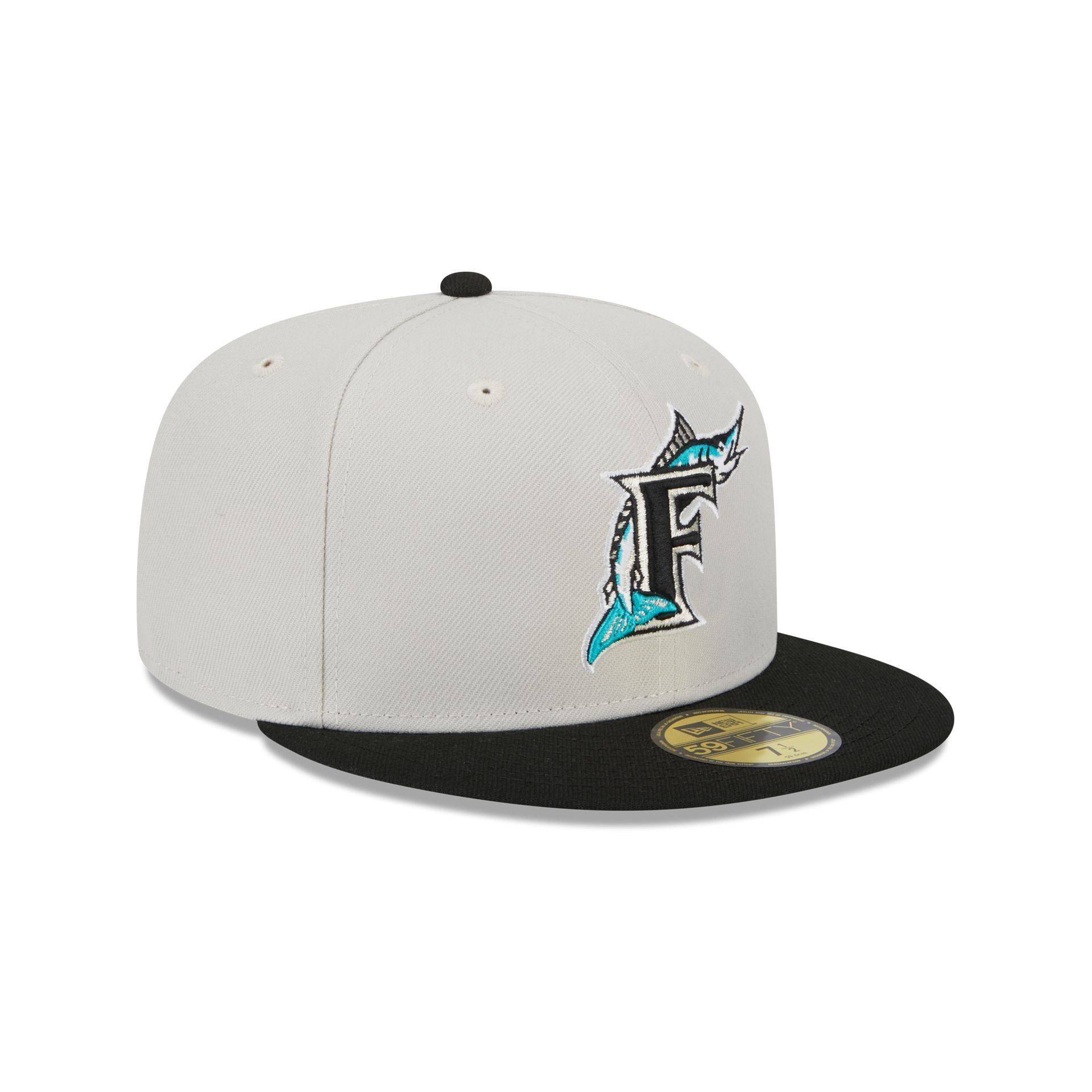 Miami Marlins Varsity Letter 59FIFTY Fitted Hat sold by New Era product image thumbnail 3