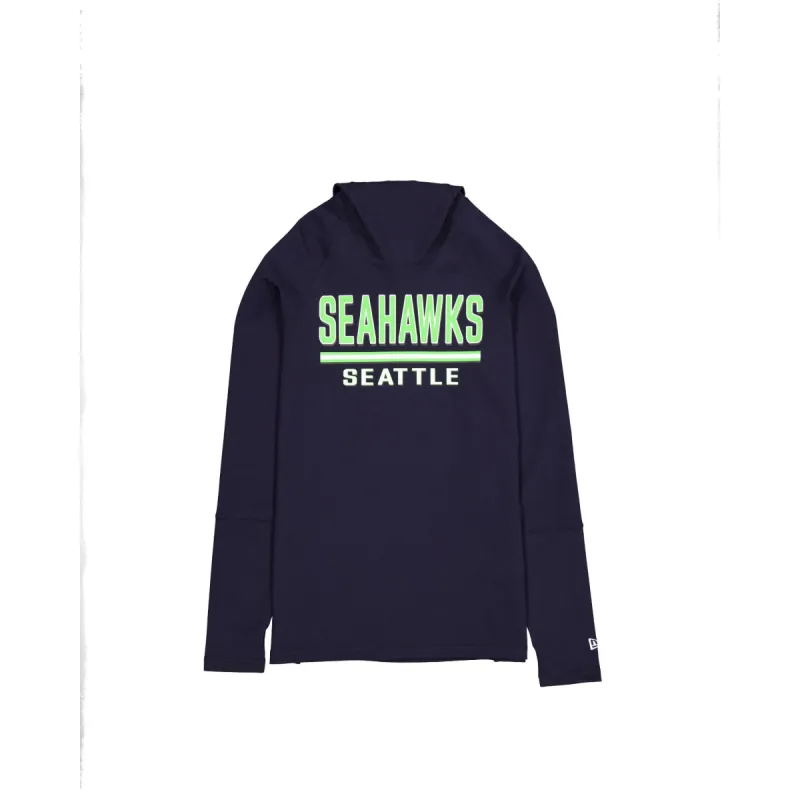 Seattle Seahawks Balaclava Hoodie sold by New Era