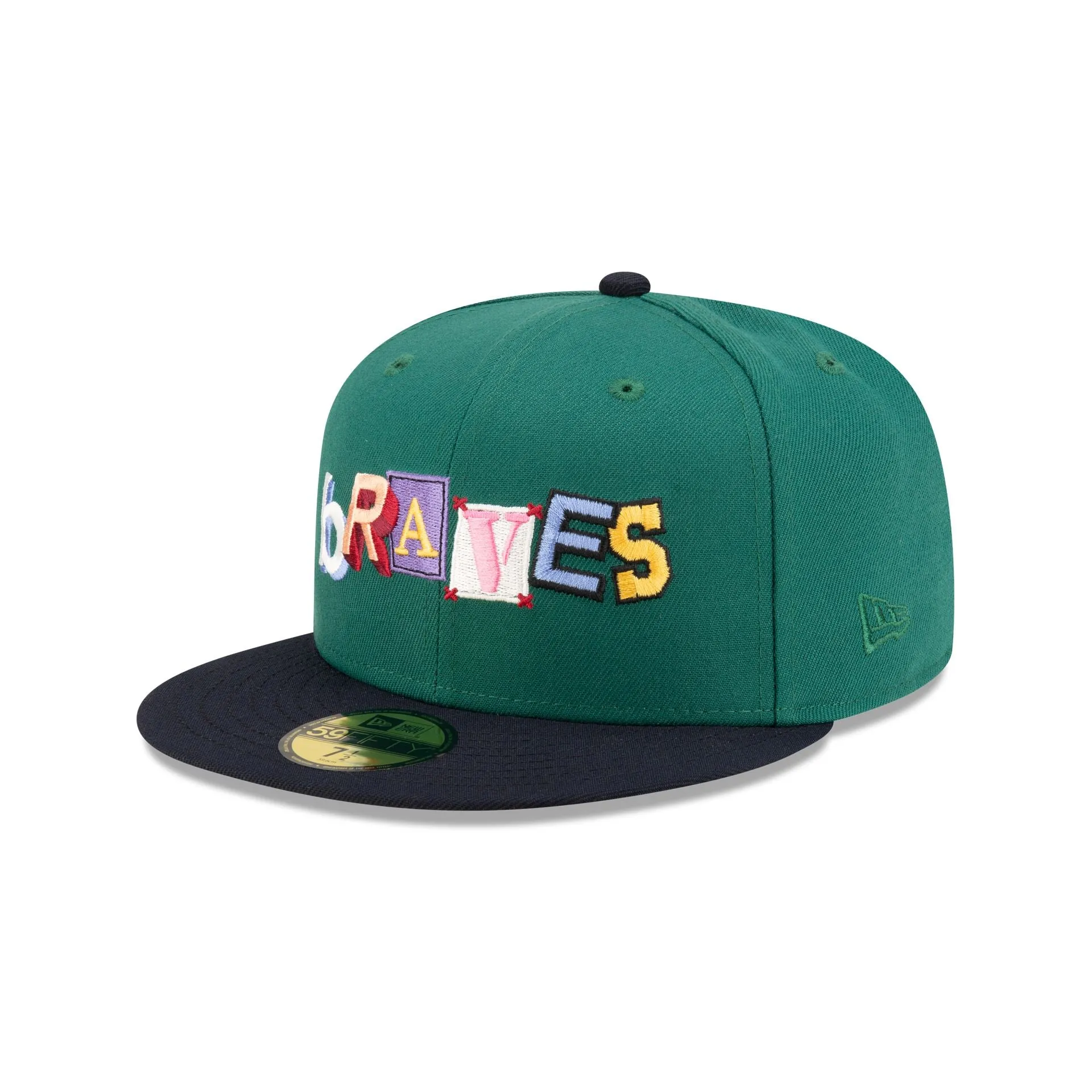 Just Caps Note Pack Atlanta Braves 59FIFTY Fitted Hat sold by New Era product image thumbnail 3