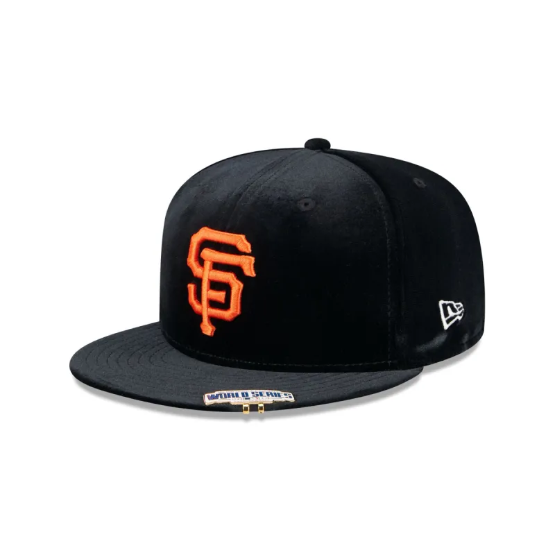 San Francisco Giants Velvet Visor Clip 59FIFTY Fitted Hat sold by New Era