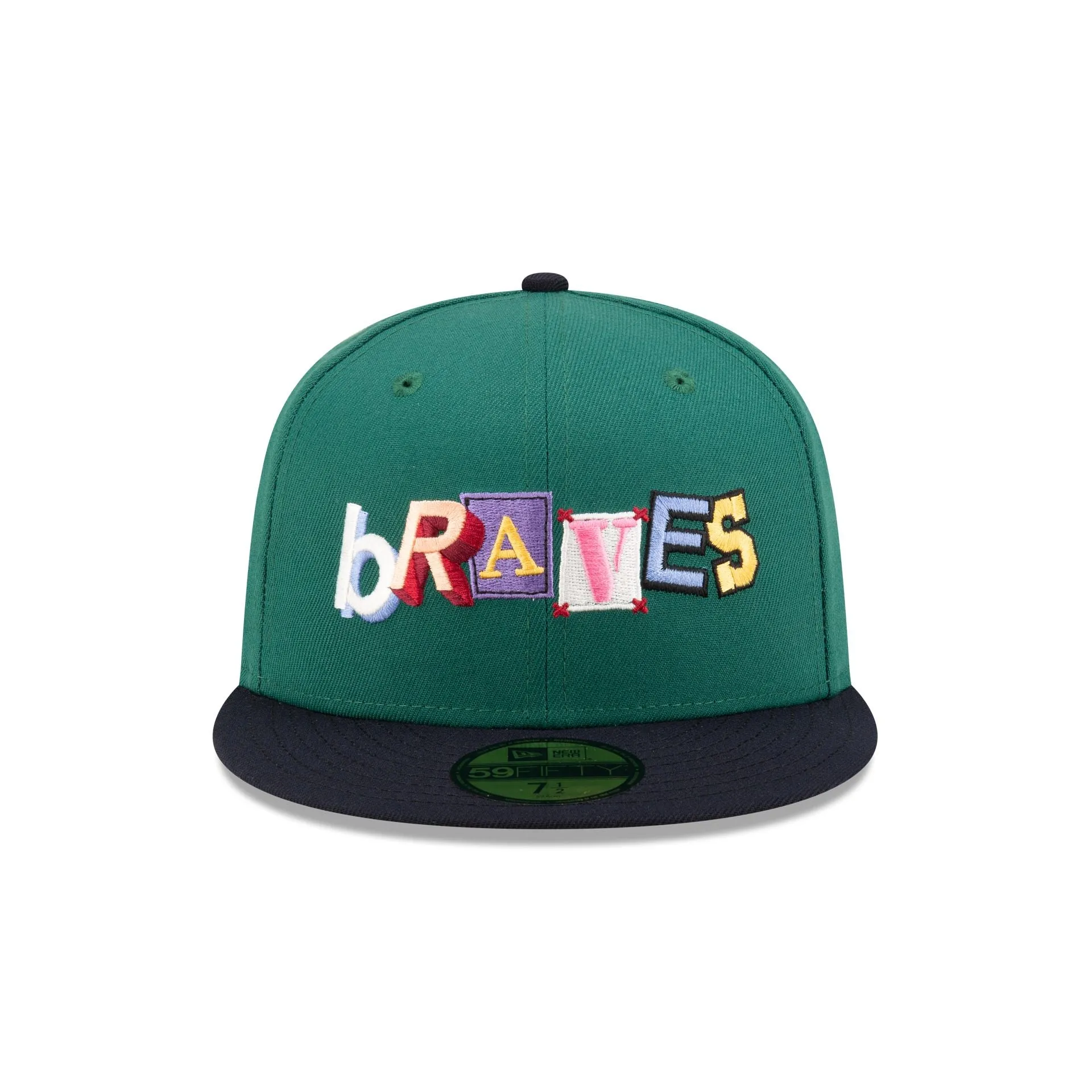 Just Caps Note Pack Atlanta Braves 59FIFTY Fitted Hat sold by New Era product image thumbnail 2