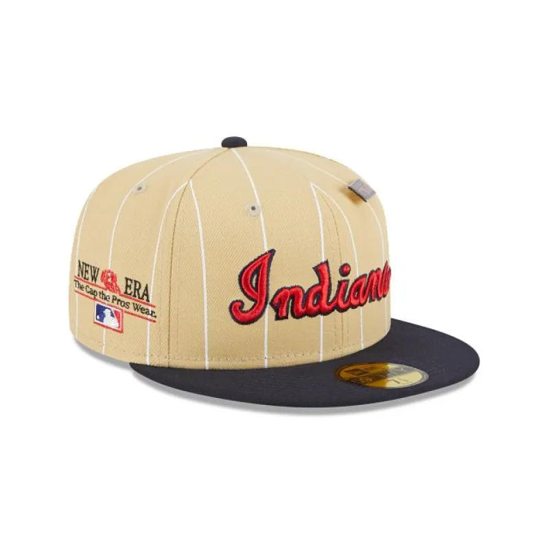 Cleveland Guardians Pinstripe 59FIFTY Fitted Hat sold by New Era