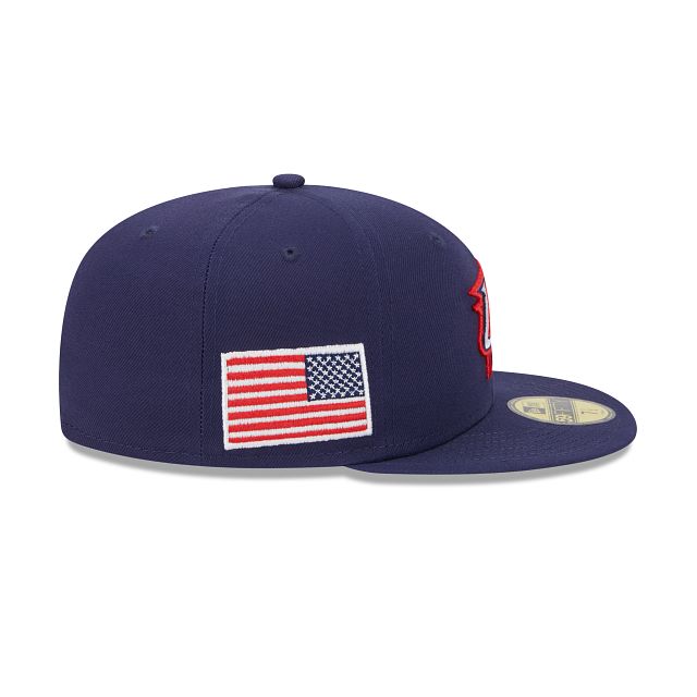 USA 2023 World Baseball Classic 59FIFTY Fitted Hat sold by New Era product image thumbnail 4