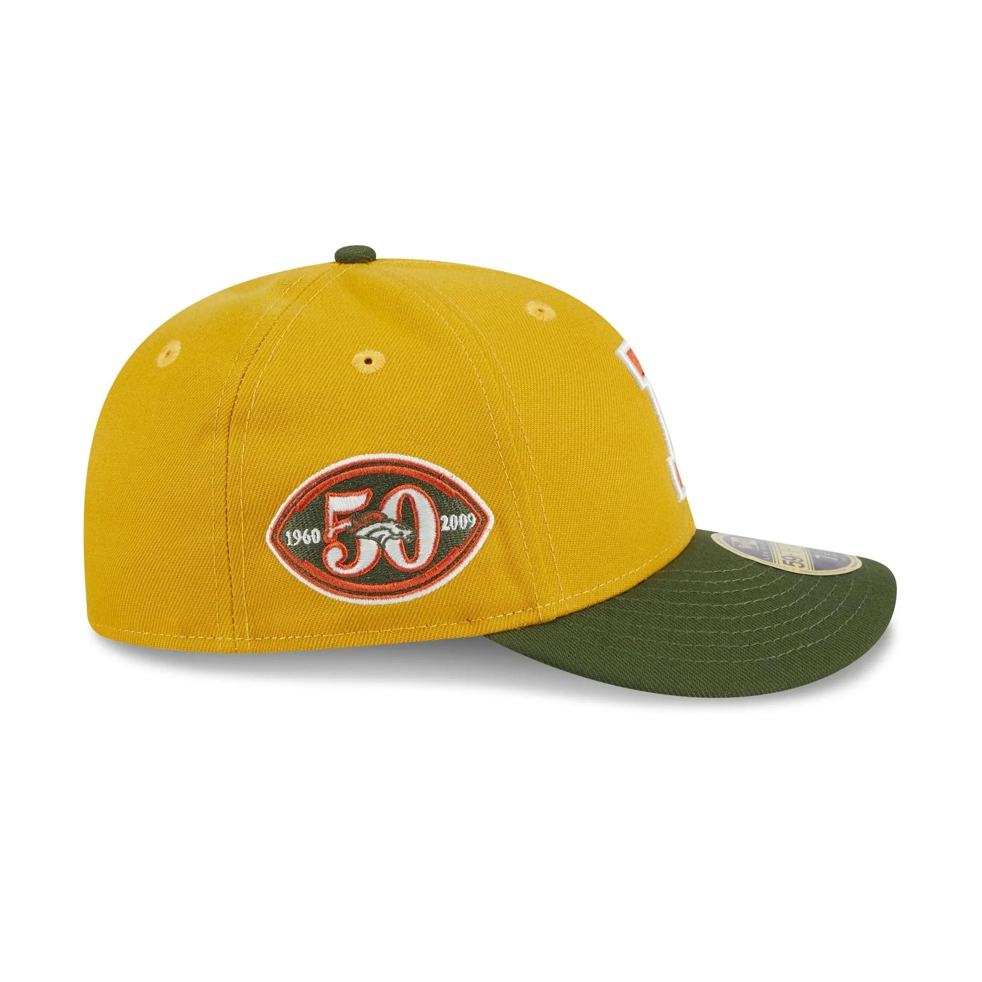 Denver Broncos Cinnamon Sage Low Profile 59FIFTY Fitted Hat sold by New Era product image thumbnail 4