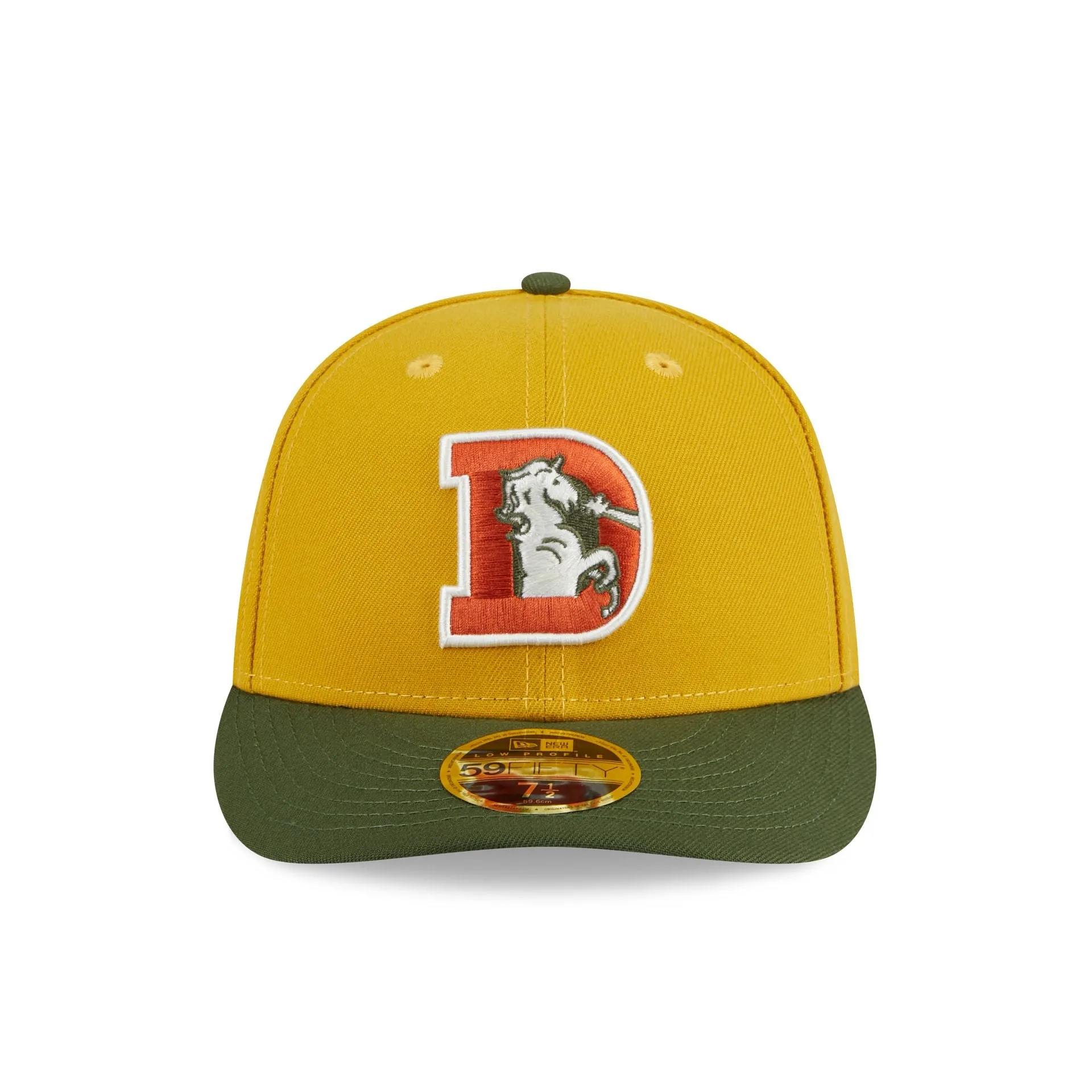 Denver Broncos Cinnamon Sage Low Profile 59FIFTY Fitted Hat sold by New Era product image thumbnail 2