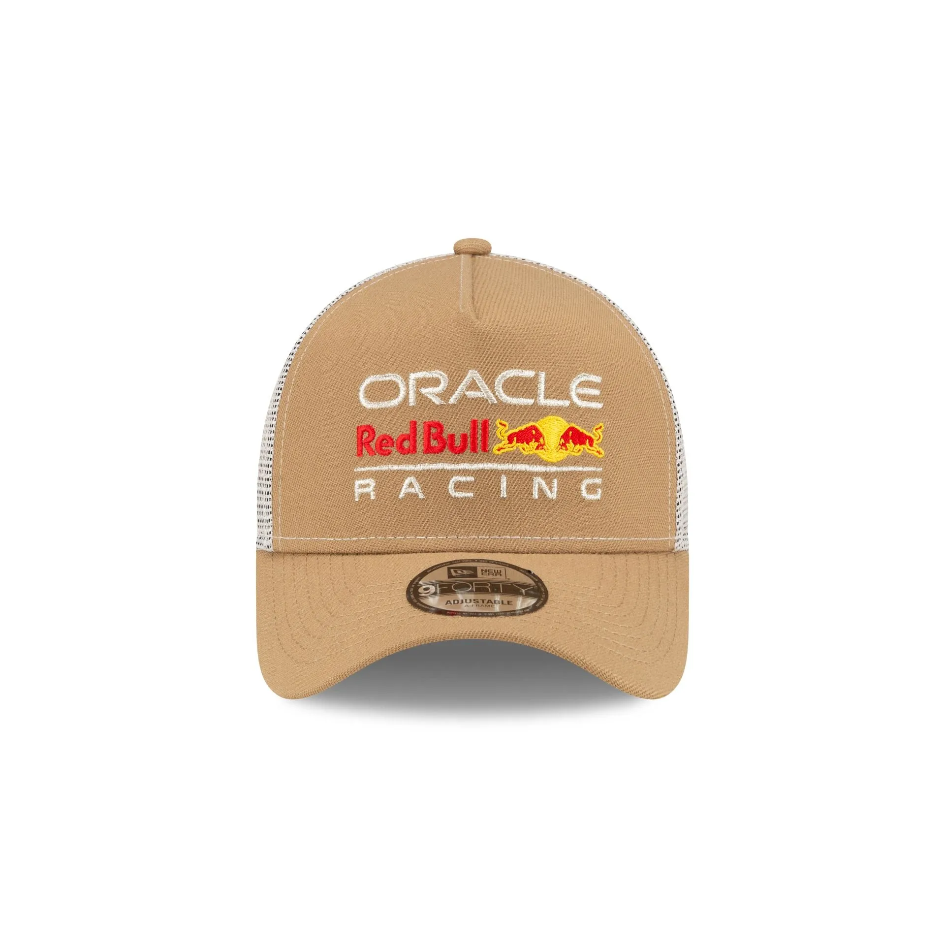 Oracle Red Bull Racing Essential Khaki 9FORTY A-Frame Trucker Hat sold by New Era product image thumbnail 2