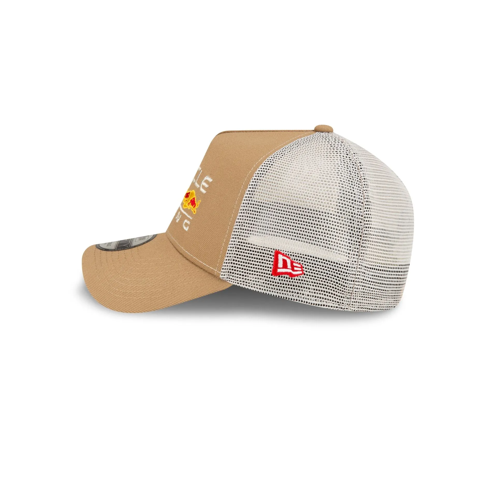 Oracle Red Bull Racing Essential Khaki 9FORTY A-Frame Trucker Hat sold by New Era product image thumbnail 4