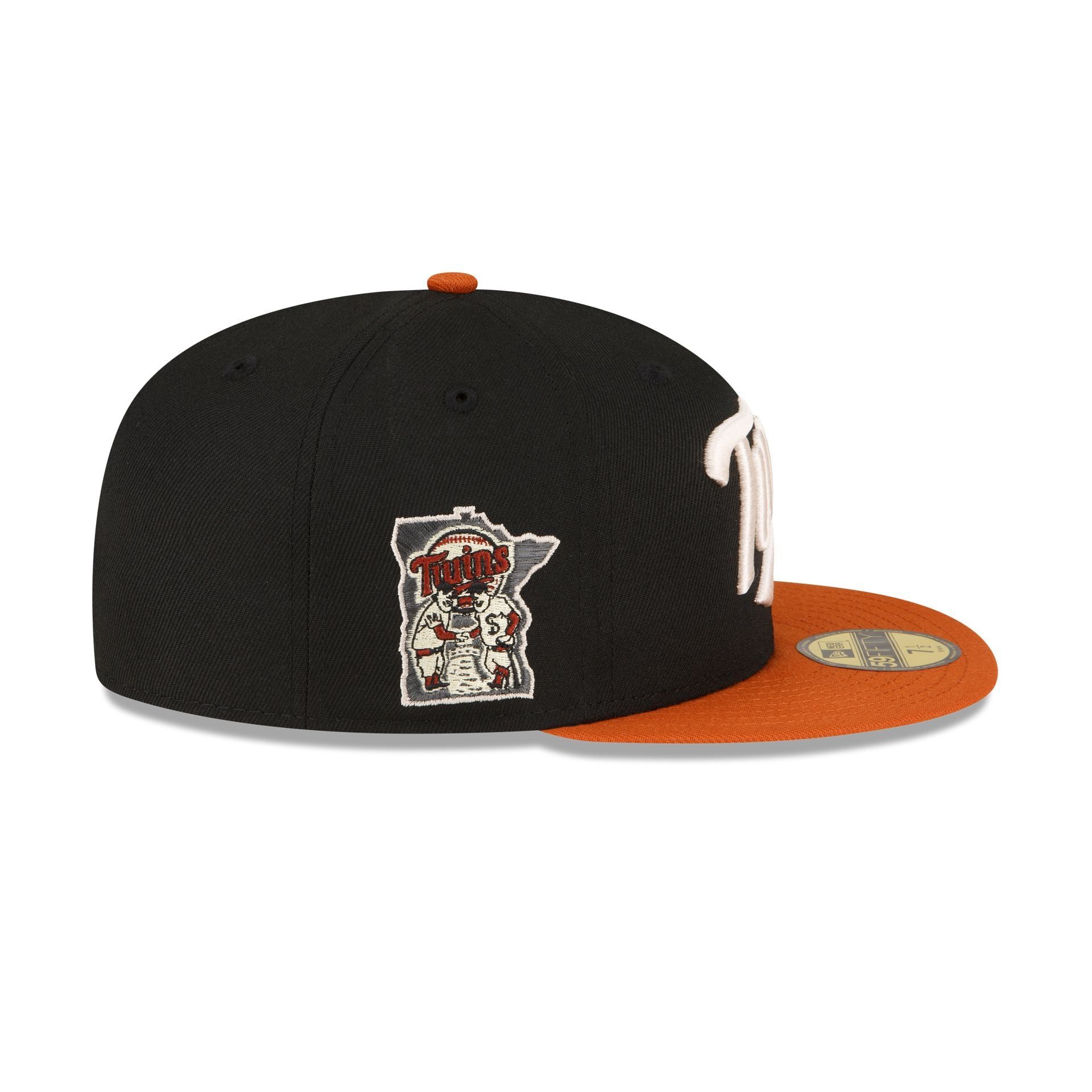 Just Caps Rust Orange Minnesota Twins 59FIFTY Fitted Hat sold by New Era product image thumbnail 4