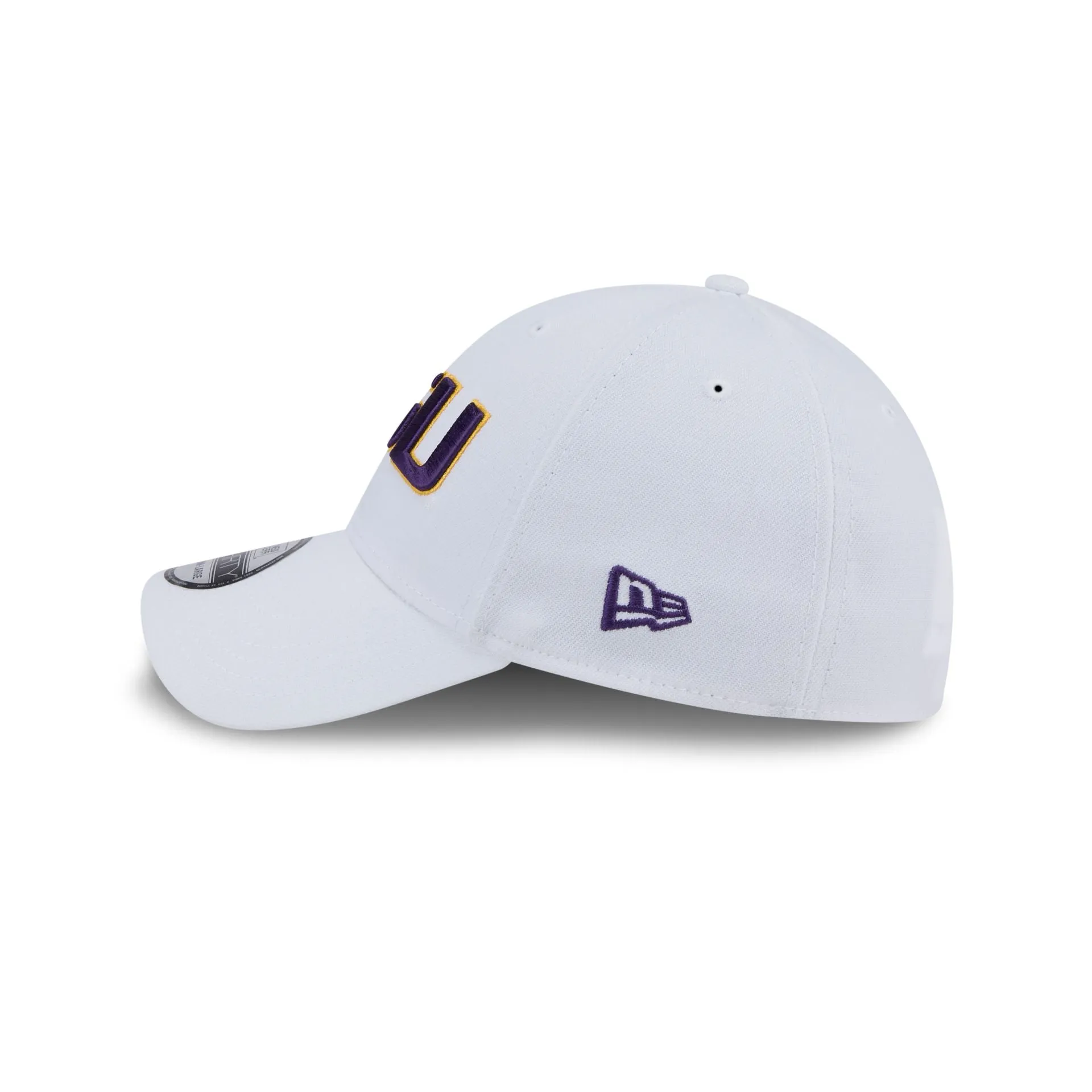 LSU Tigers Chrome 39THIRTY Stretch Fit Hat sold by New Era product image thumbnail 4