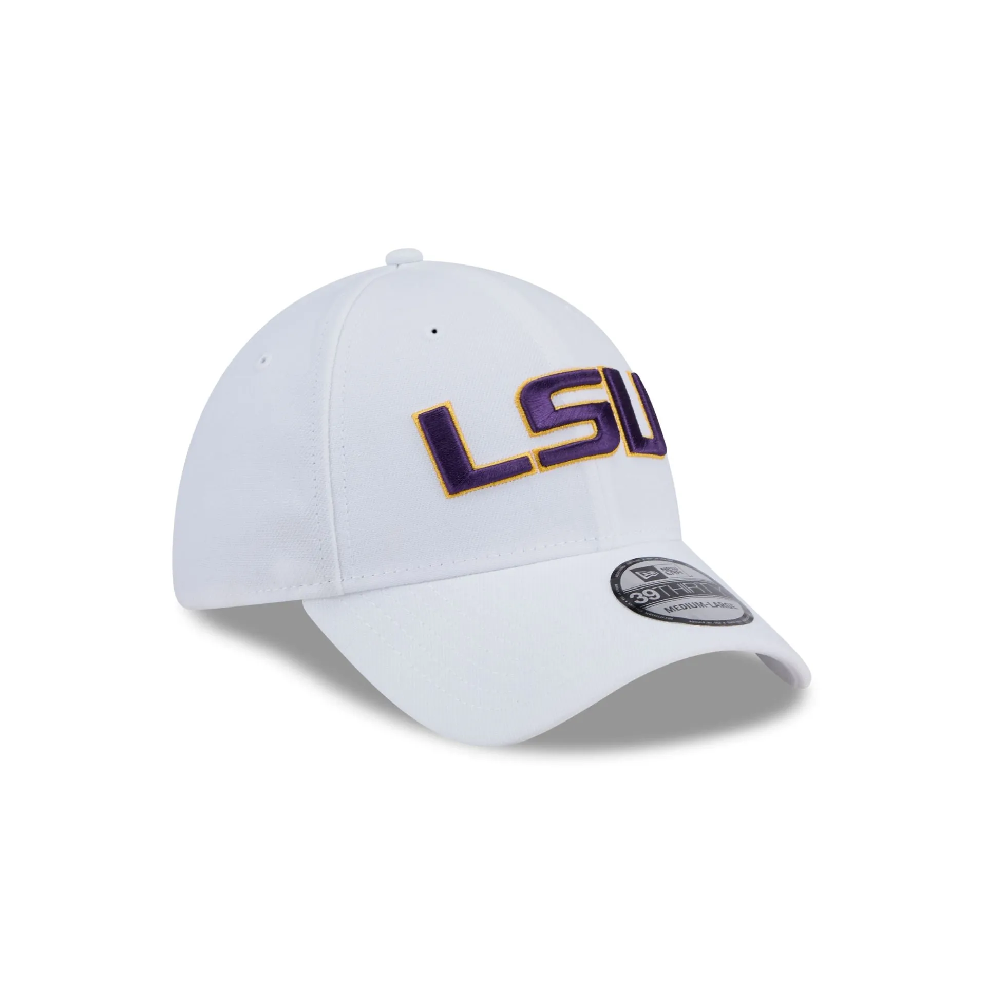 LSU Tigers Chrome 39THIRTY Stretch Fit Hat sold by New Era product image thumbnail 3