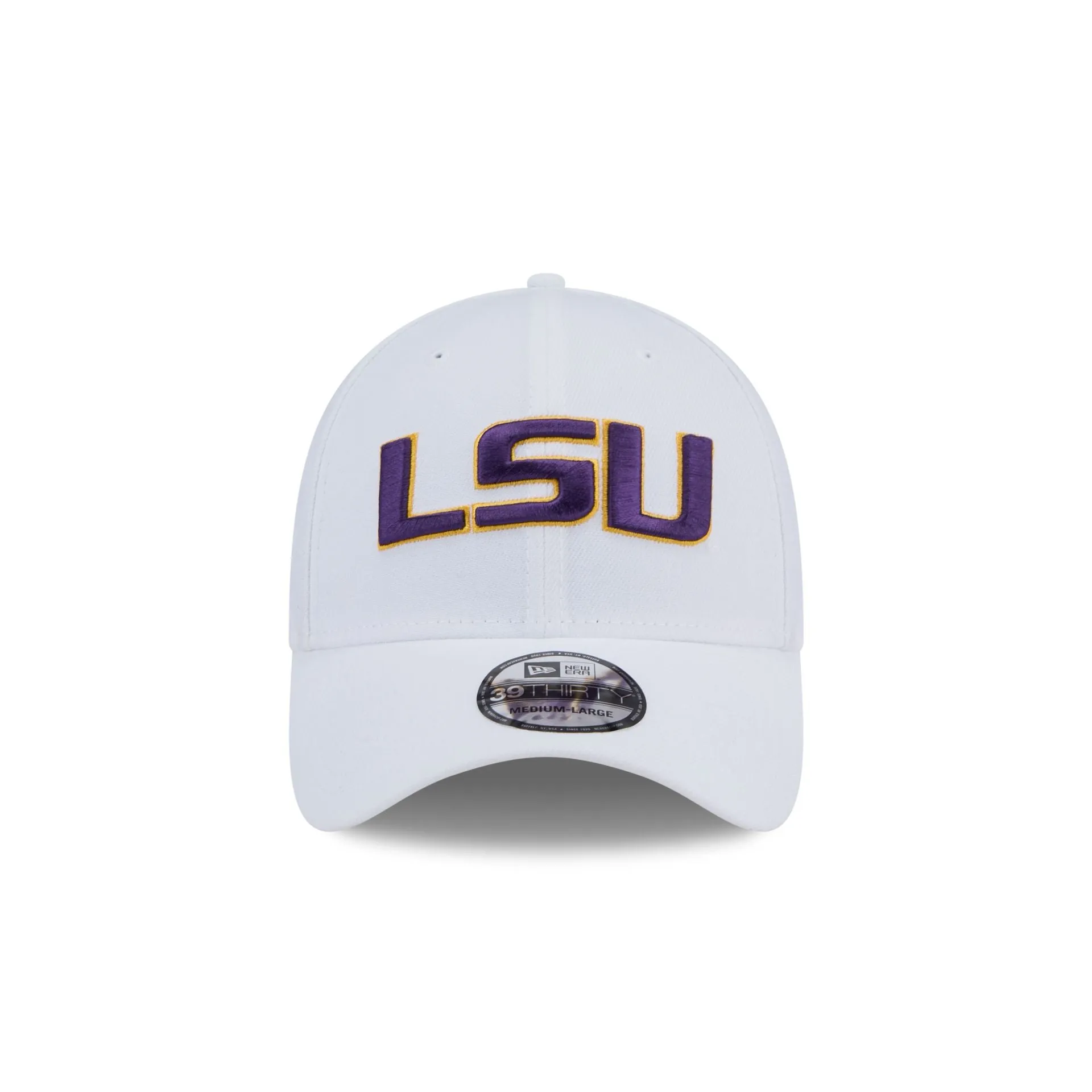 LSU Tigers Chrome 39THIRTY Stretch Fit Hat sold by New Era product image thumbnail 2