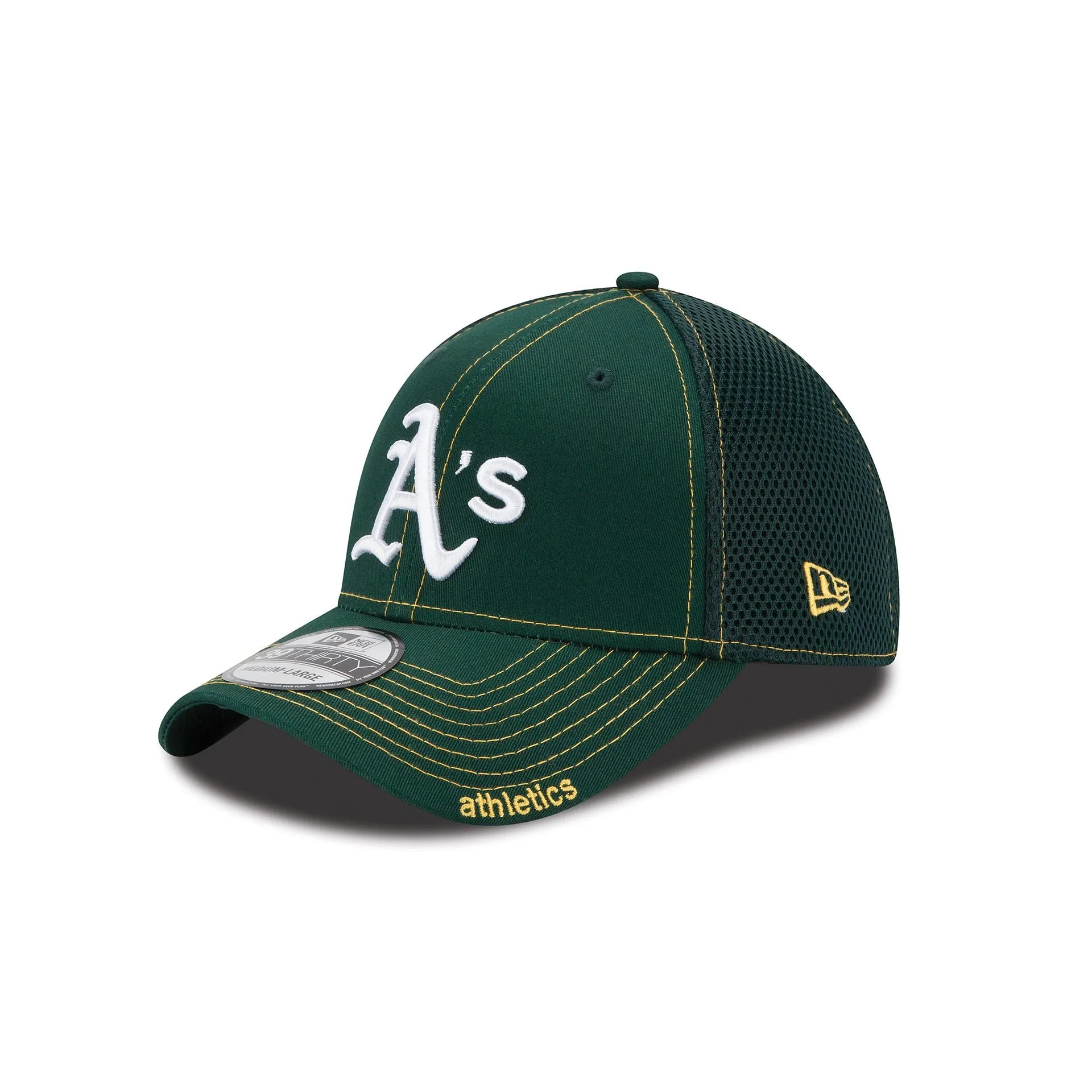 Oakland Athletics NEO 39THIRTY Stretch Fit Hat sold by New Era