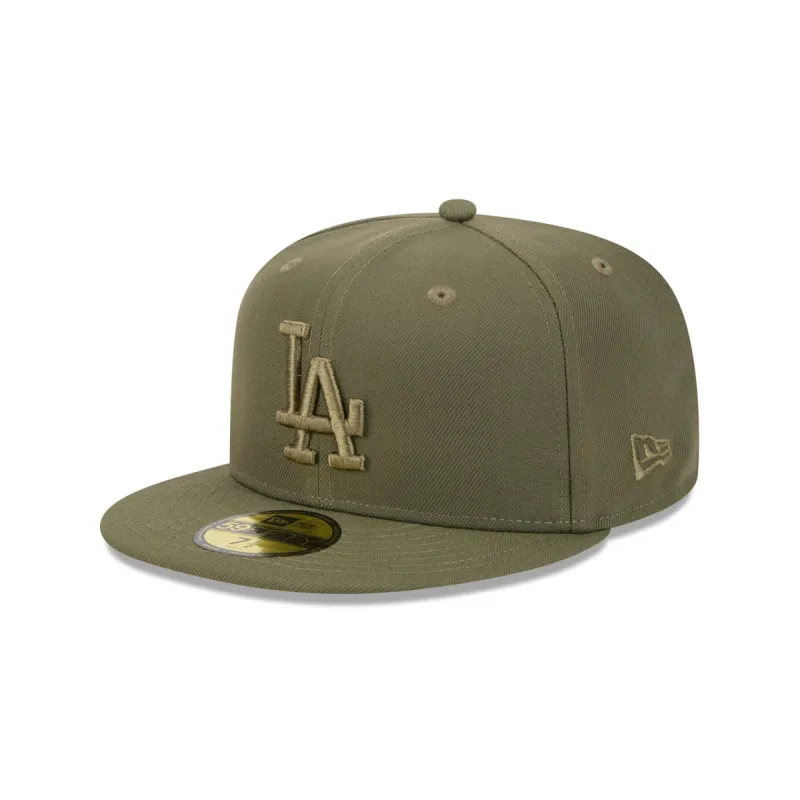 Los Angeles Dodgers X Todd Snyder Olive 59FIFTY Fitted Hat sold by New Era