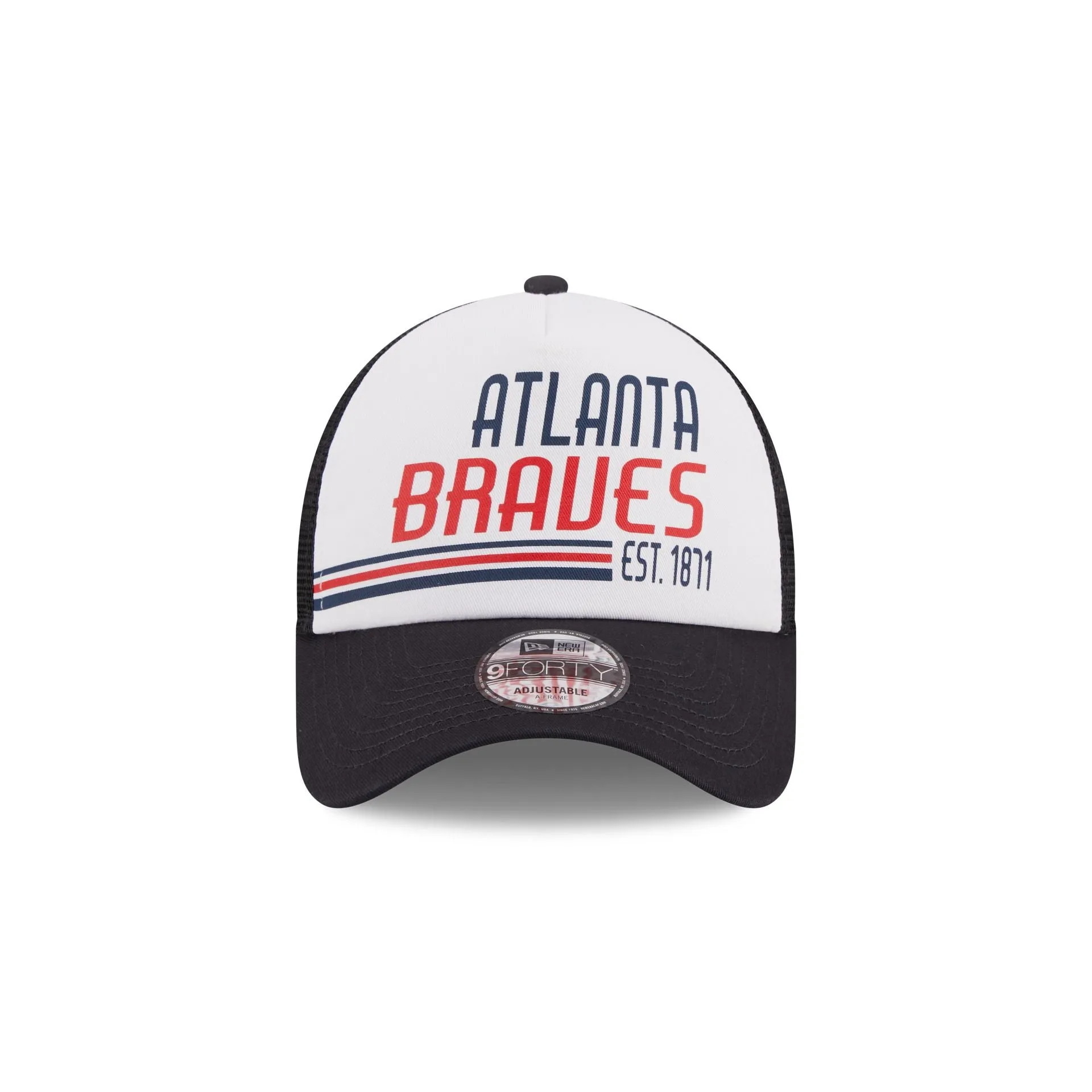 Atlanta Braves Lift Pass 9FORTY A-Frame Snapback Hat sold by New Era product image thumbnail 2