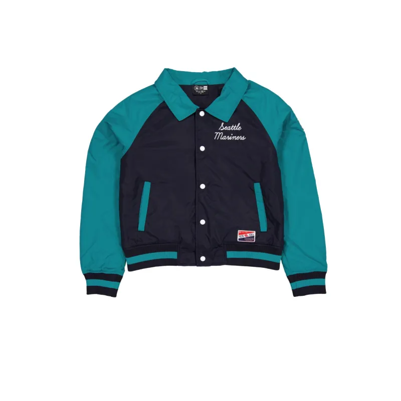 Seattle Mariners Throwback Women's Jacket sold by New Era