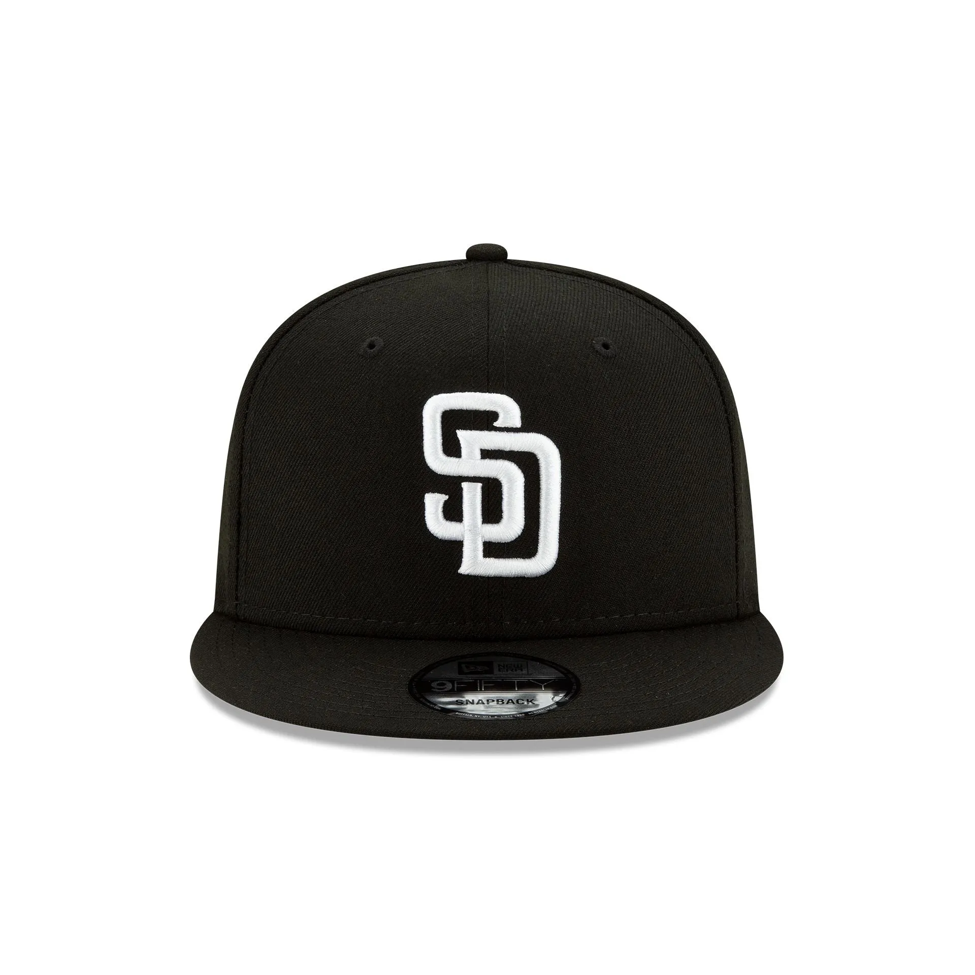 San Diego Padres Basic Black 9FIFTY Snapback Hat sold by New Era product image thumbnail 2
