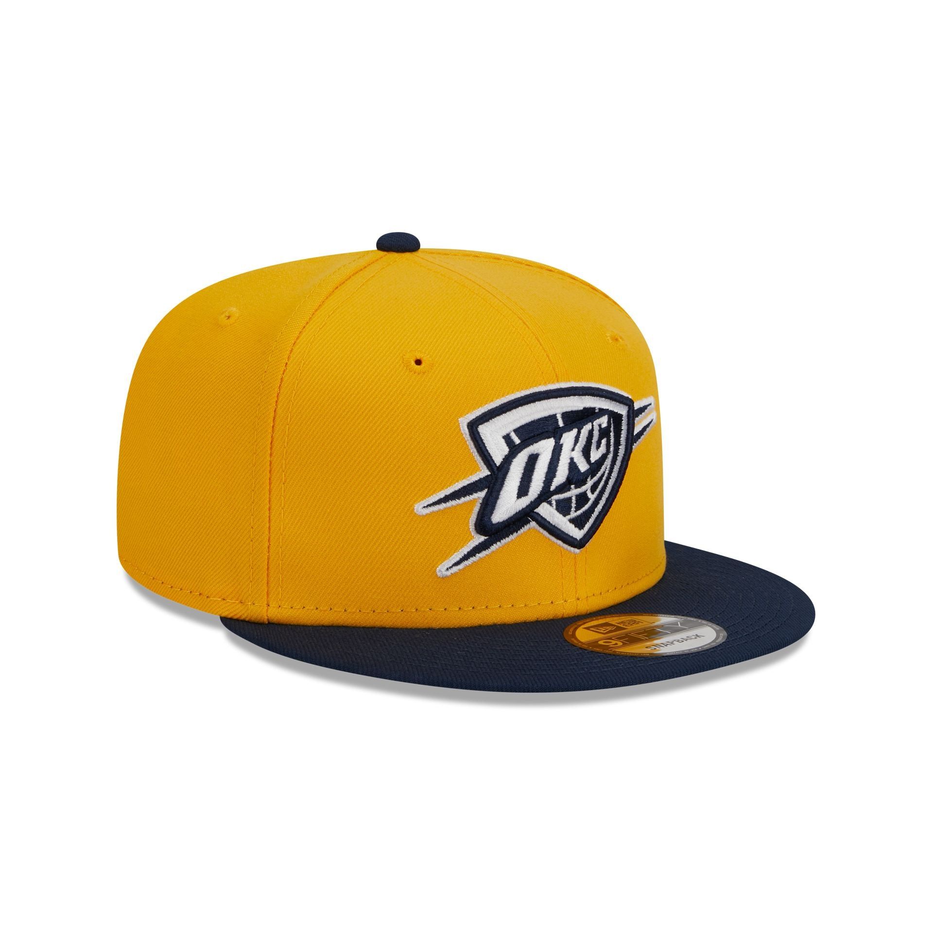 Oklahoma City Thunder Color Pack Gold 9FIFTY Snapback Hat sold by New Era product image thumbnail 3