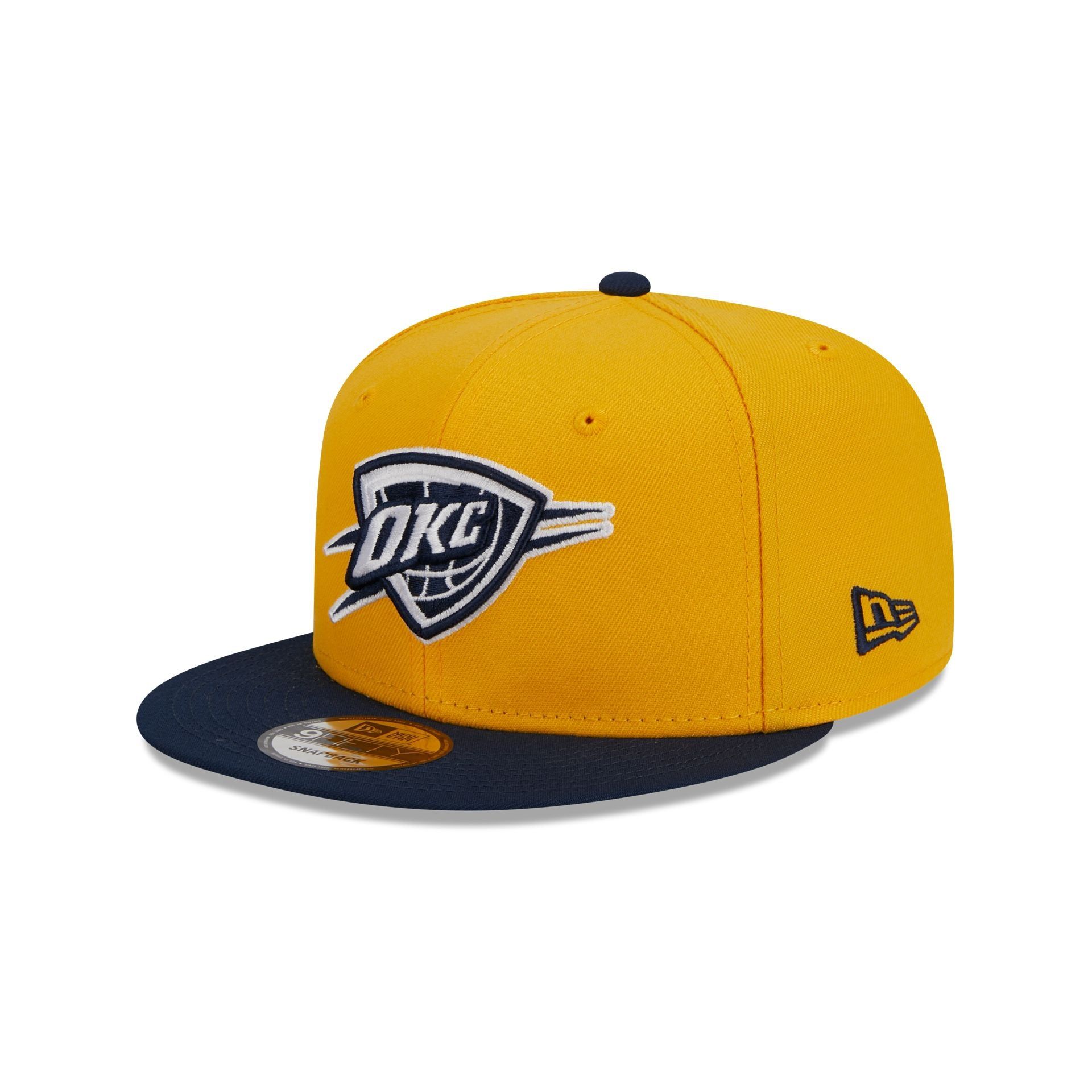 Oklahoma City Thunder Color Pack Gold 9FIFTY Snapback Hat sold by New Era