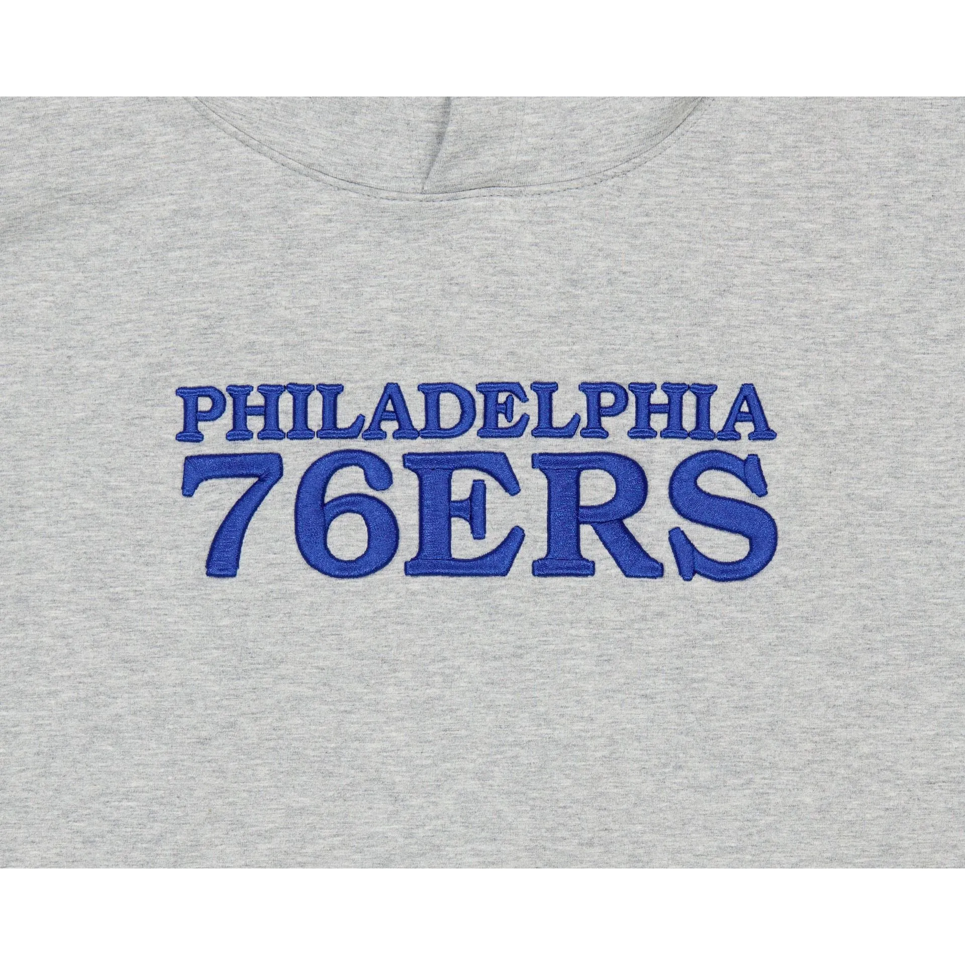 Philadelphia 76ers Gray Logo Select Women's Hoodie sold by New Era product image thumbnail 4