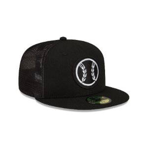 Milwaukee Brewers 2023 Batting Practice Black 59FIFTY Fitted Hat sold by New Era