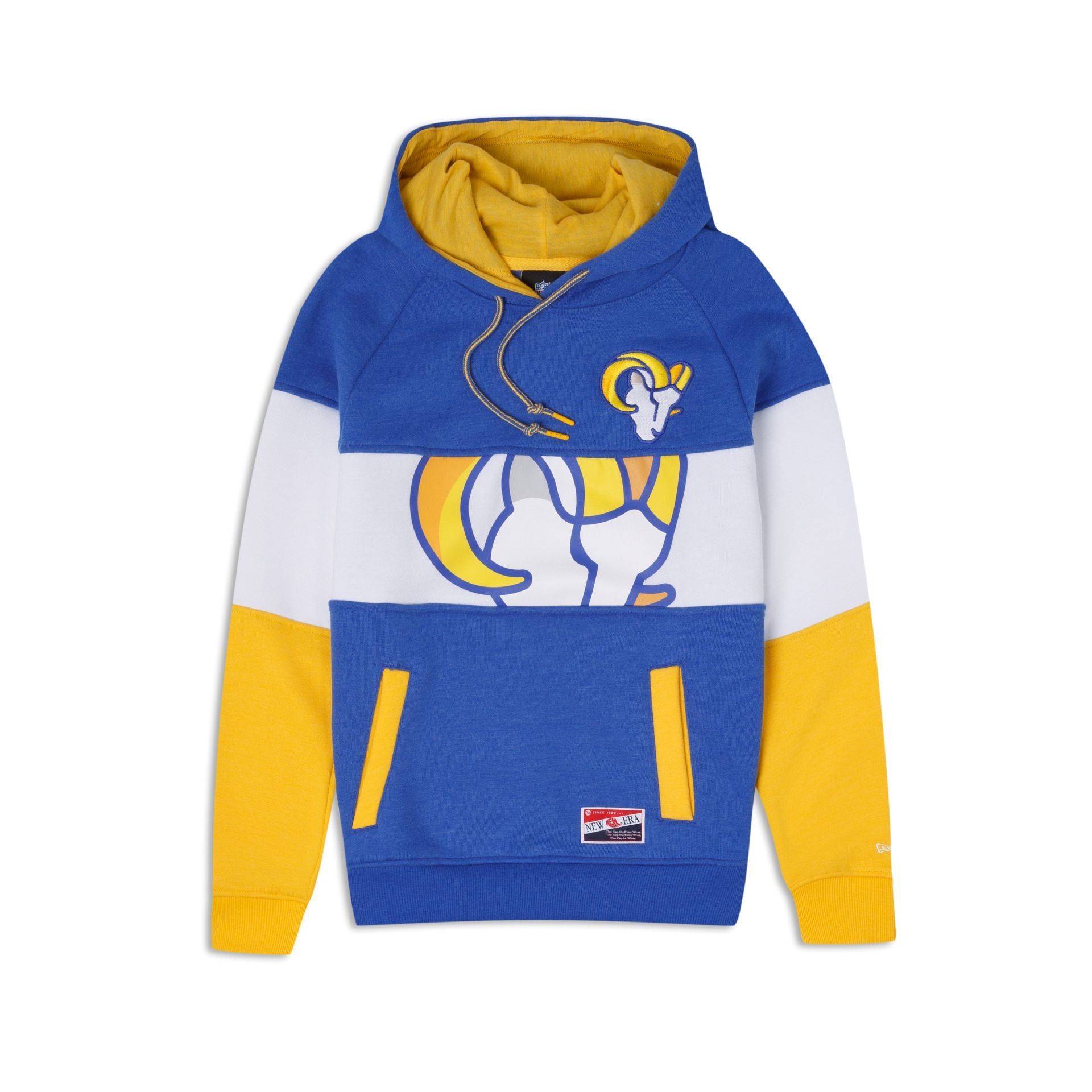 Los Angeles Rams Throwback Women's Hoodie sold by New Era