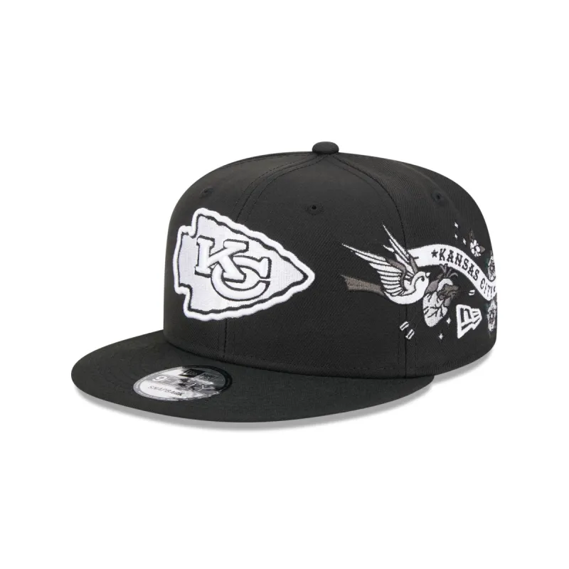 Kansas City Chiefs City Art 9FIFTY Snapback Hat sold by New Era