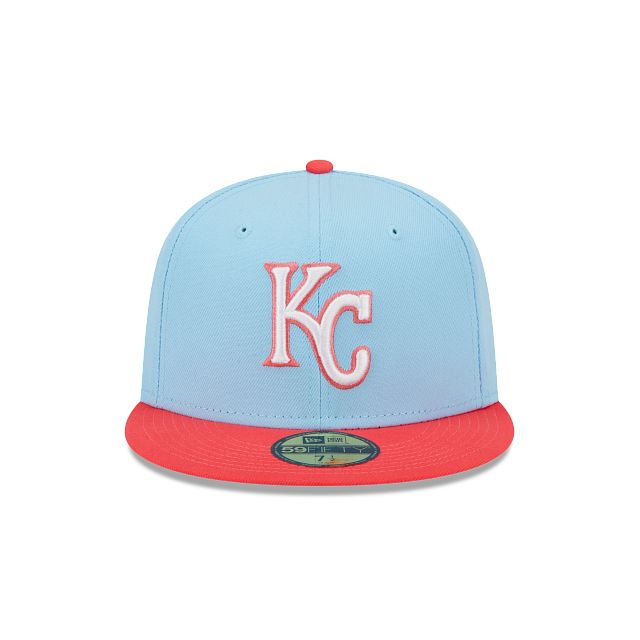 Kansas City Royals Color Pack Blue 59FIFTY Fitted Hat sold by New Era product image thumbnail 2