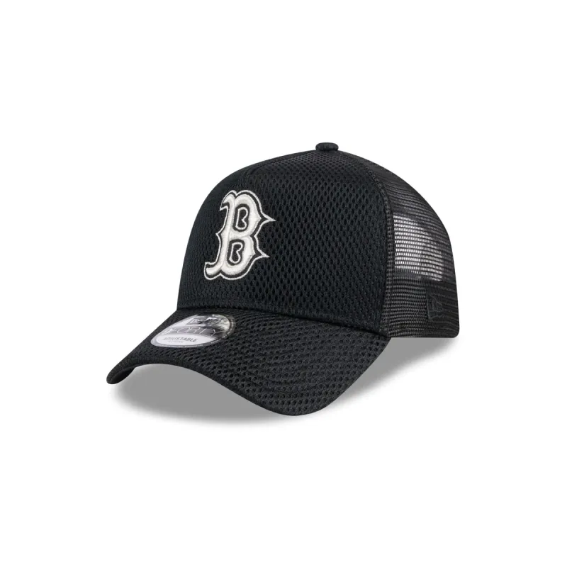 Boston Red Sox City Mesh 9FORTY A-Frame Trucker Hat sold by New Era