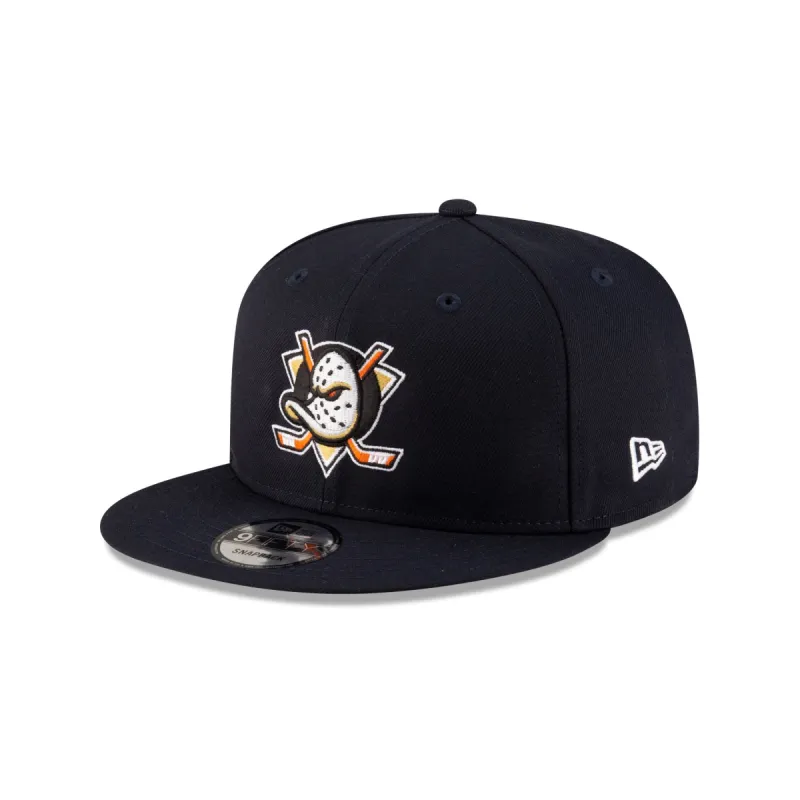 Anaheim Ducks Navy 9FIFTY Snapback Hat sold by New Era