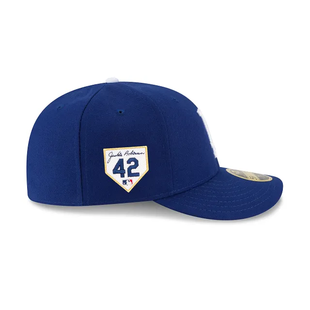 Los Angeles Dodgers Jackie Robinson Day 2024 Low Profile 59FIFTY Fitted Hat sold by New Era product image thumbnail 4
