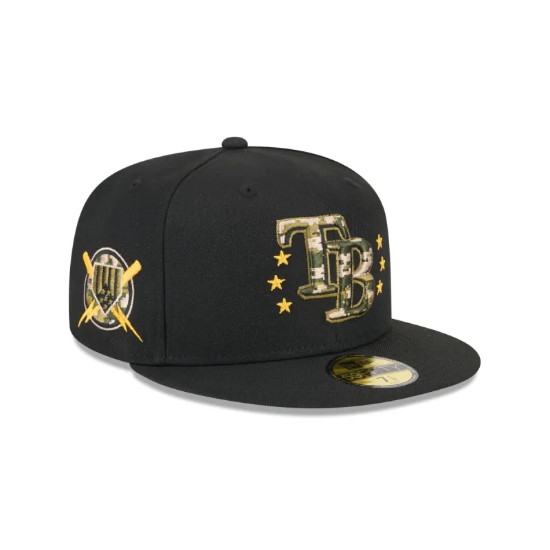 Tampa Bay Rays Armed Forces Day 2024 59FIFTY Fitted Hat sold by New Era