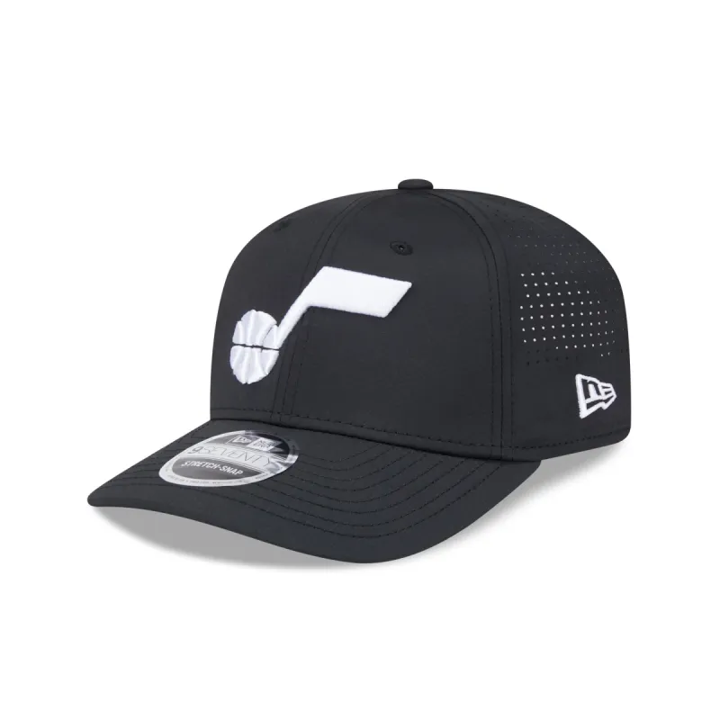 Utah Jazz Perform 9SEVENTY Stretch-Snap Hat made by New Era