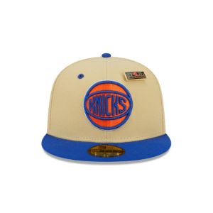 New York Knicks Tan 59FIFTY Fitted Hat sold by New Era