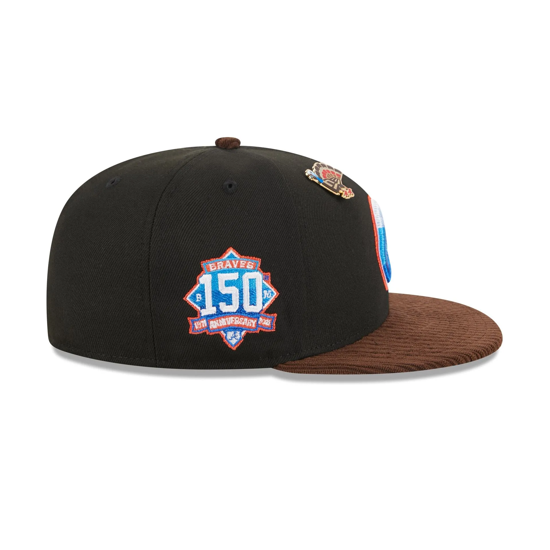 Atlanta Braves Feathered Cord 59FIFTY Fitted Hat sold by New Era product image thumbnail 4