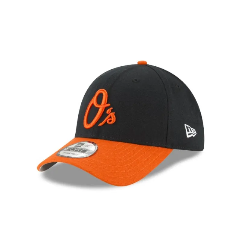 Baltimore Orioles The League Black 9FORTY Adjustable Hat sold by New Era