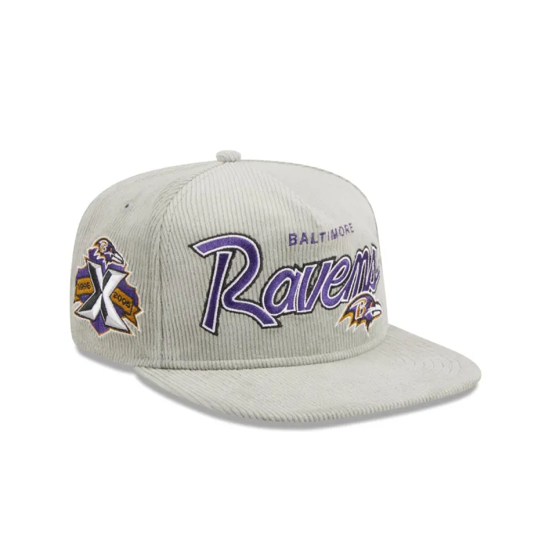 Baltimore Ravens Throwback Golfer Hat sold by New Era