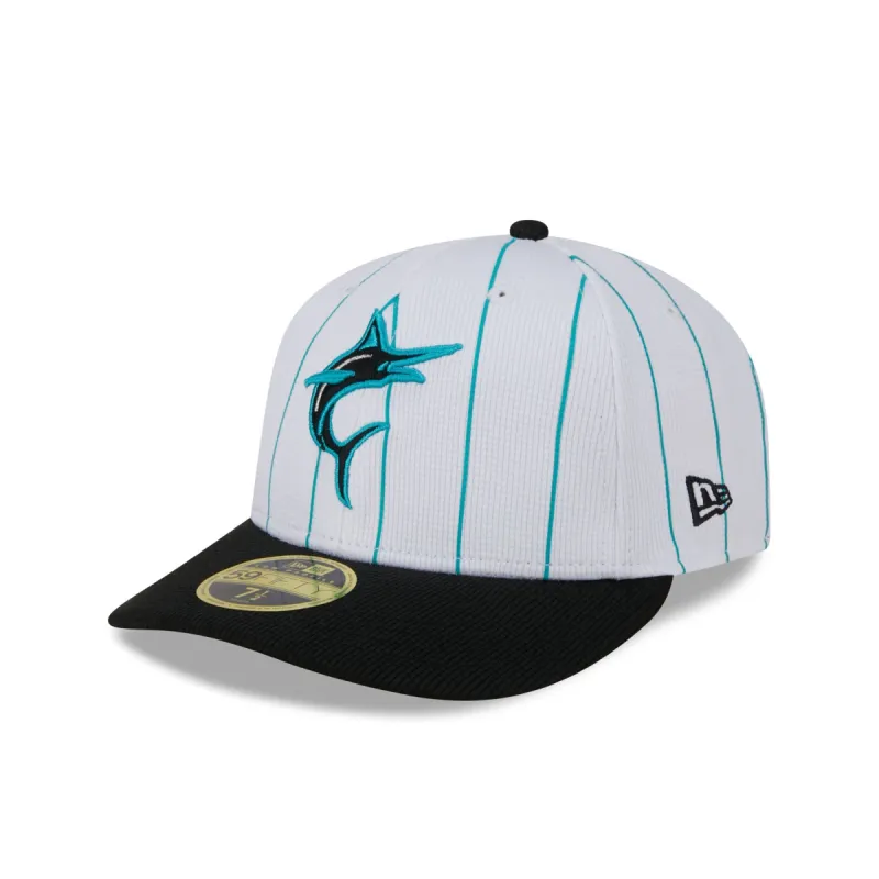 Miami Marlins 2024 Batting Practice Low Profile 59FIFTY Fitted Hat sold by New Era
