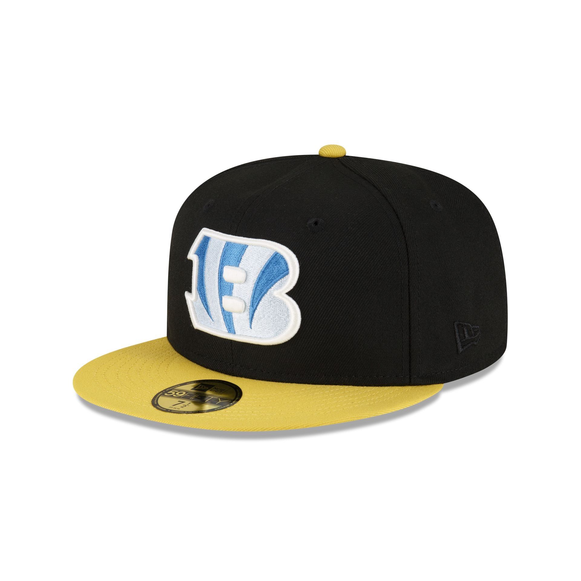 Cincinnati Bengals Chartreuse Visor 59FIFTY Fitted Hat sold by New Era product image thumbnail 3