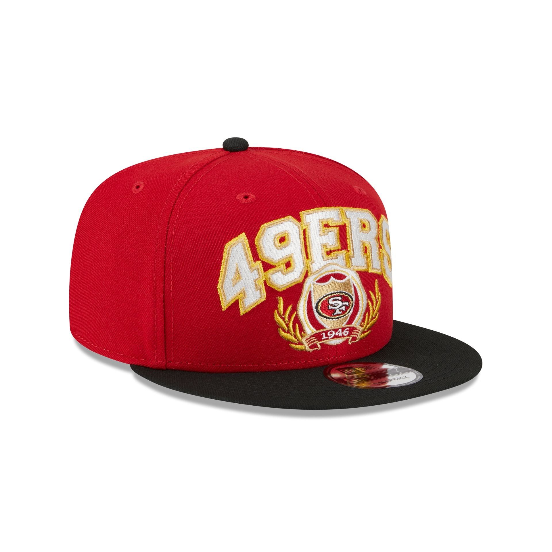San Francisco 49ers Team Establish 9FIFTY Snapback Hat sold by New Era product image thumbnail 3