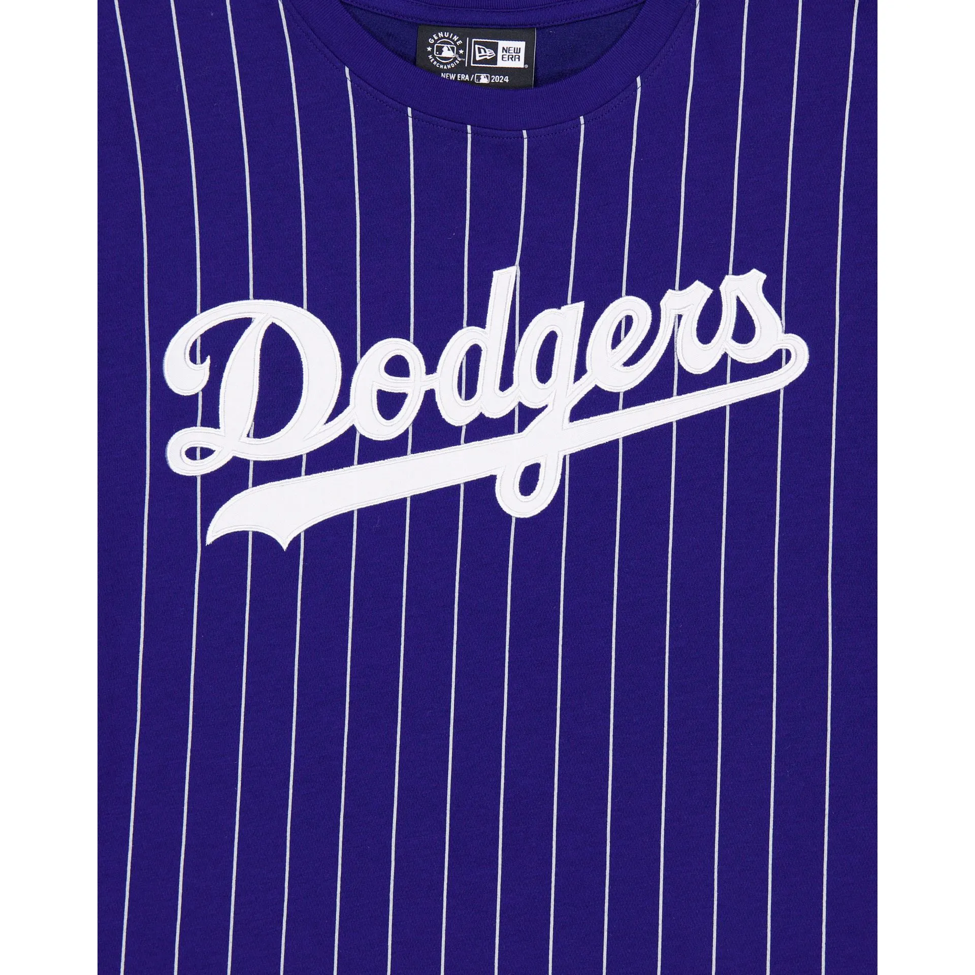 Los Angeles Dodgers Throwback Pinstripe T-Shirt sold by New Era product image thumbnail 4