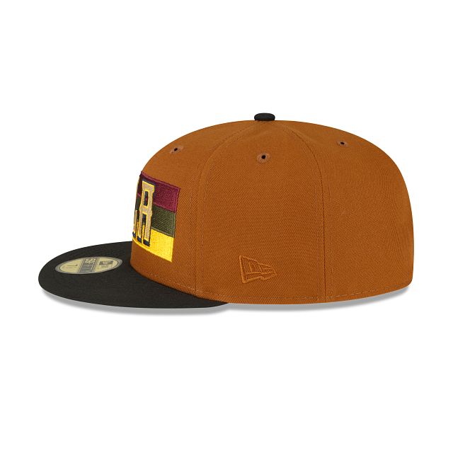 Just Caps Chestnut New Orleans Pelicans 59FIFTY Fitted Hat sold by New Era product image thumbnail 4