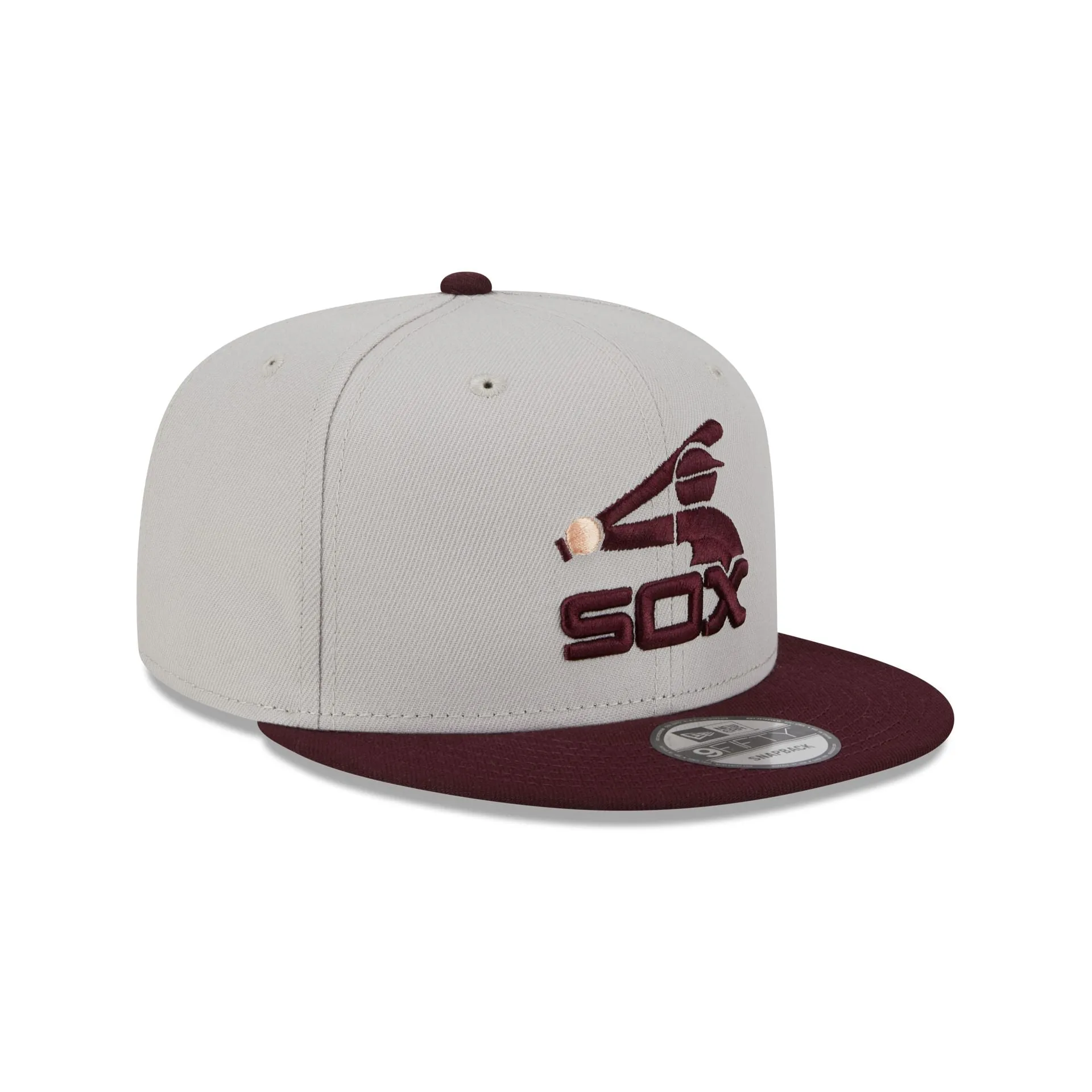 Chicago White Sox Mauve Visor 9FIFTY Snapback Hat sold by New Era product image thumbnail 3