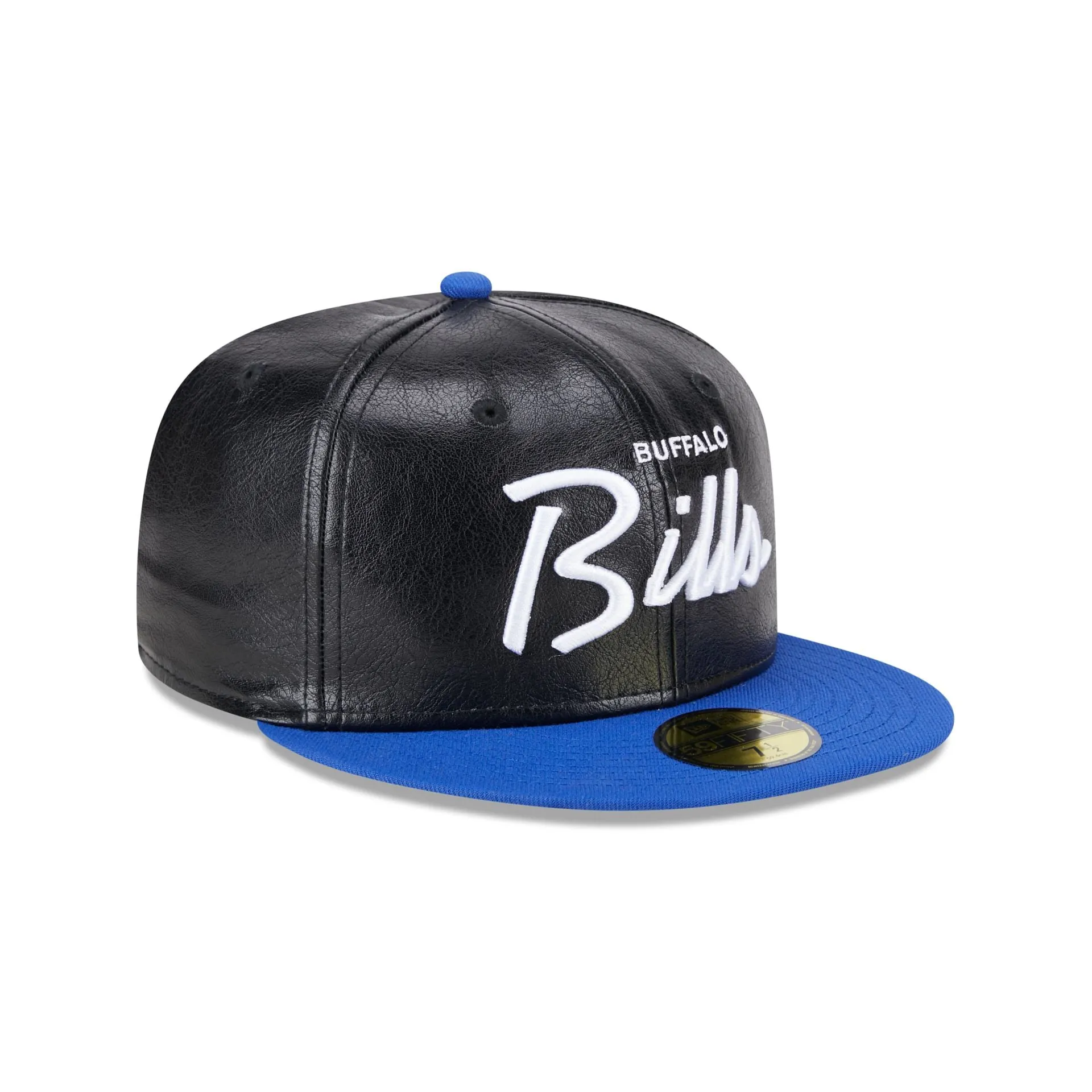 Buffalo Bills Faux Leather Crown 59FIFTY Fitted Hat sold by New Era product image thumbnail 3