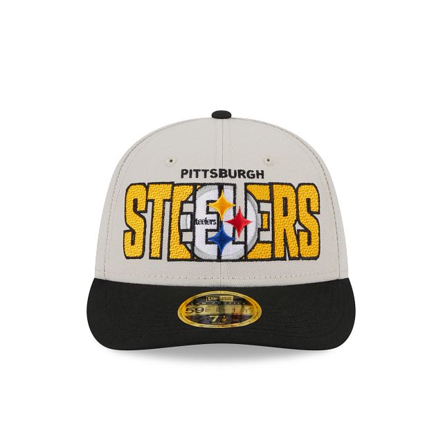 Pittsburgh Steelers 2023 Draft Low Profile 59FIFTY Fitted Hat sold by New Era product image thumbnail 2