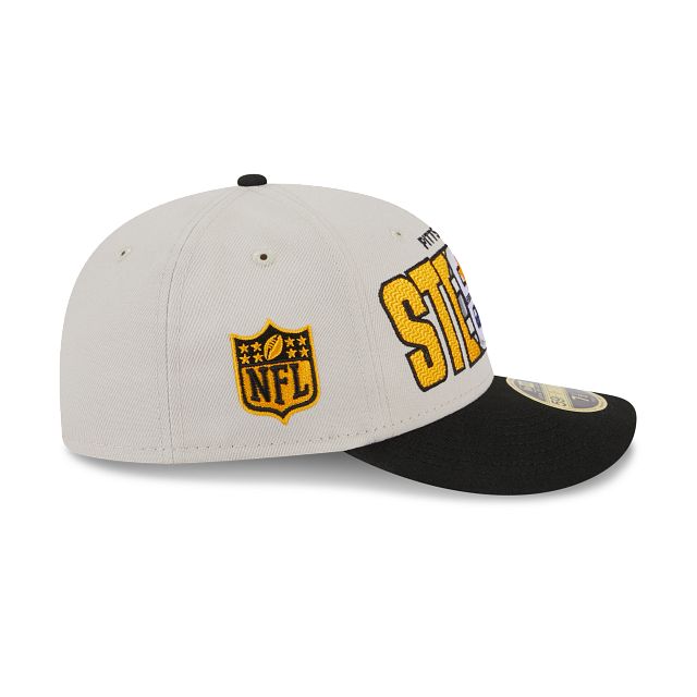 Pittsburgh Steelers 2023 Draft Low Profile 59FIFTY Fitted Hat sold by New Era product image thumbnail 4