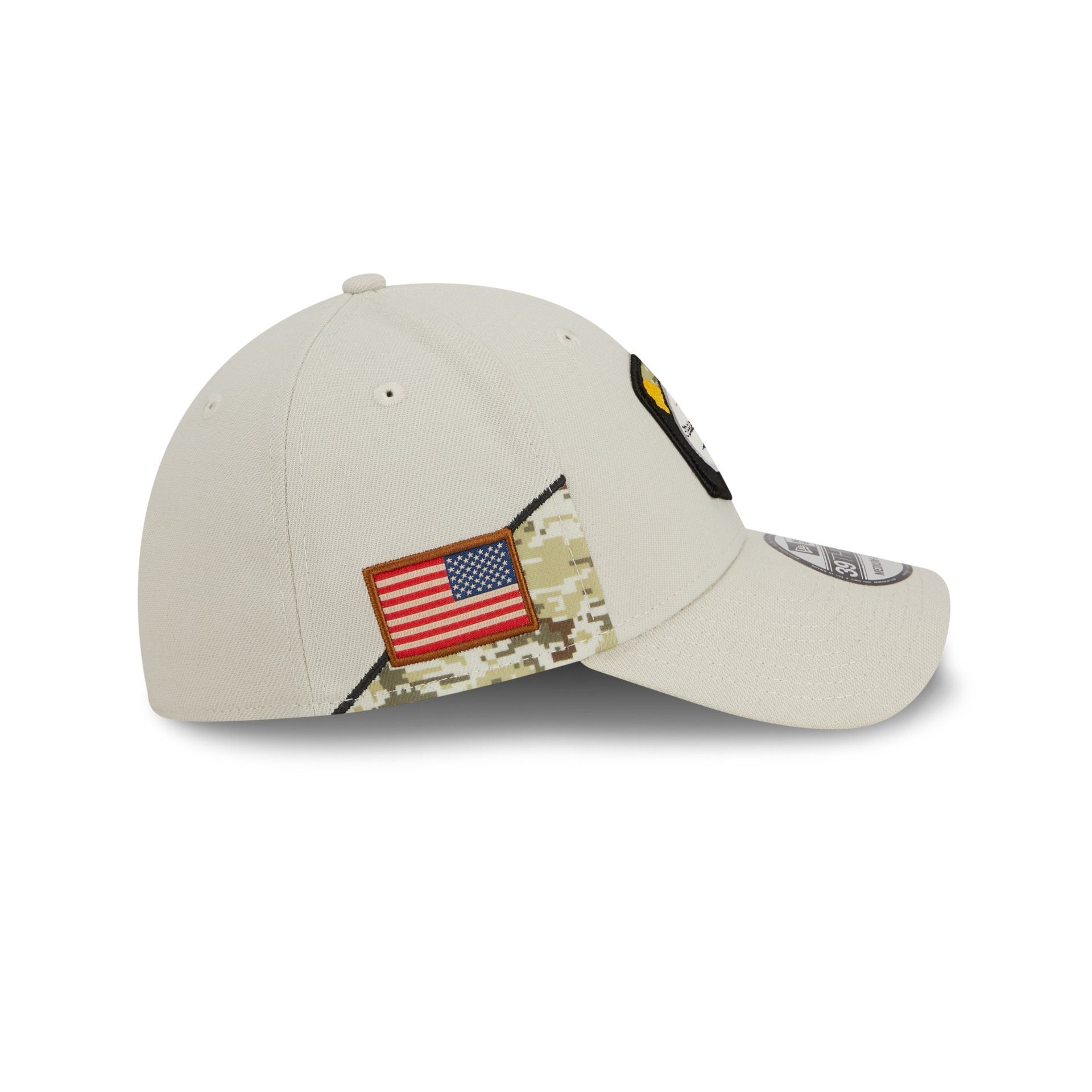 Pittsburgh Steelers 2023 Salute to Service 39THIRTY Stretch Fit Hat sold by New Era product image thumbnail 4