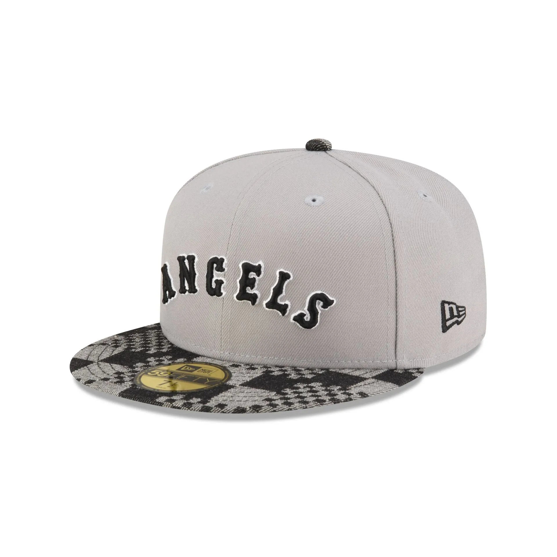 Los Angeles Angels Pattern Denim 59FIFTY Fitted Hat sold by New Era product image thumbnail 3