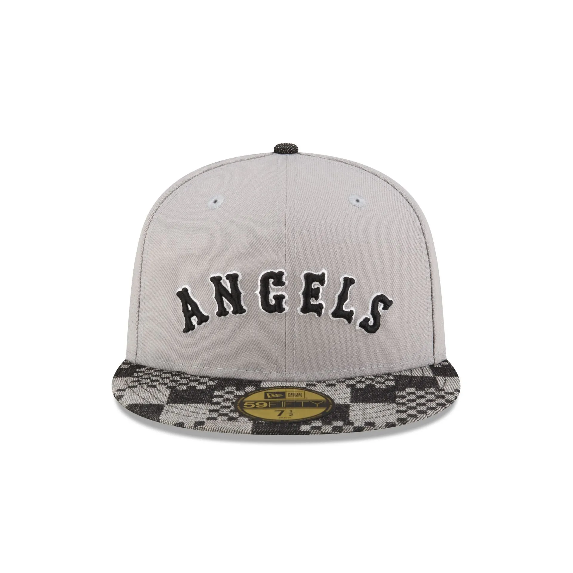 Los Angeles Angels Pattern Denim 59FIFTY Fitted Hat sold by New Era product image thumbnail 2